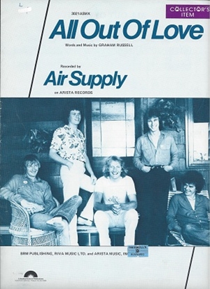 Picture of All Out Of Love, Graham Russell, recorded by Air Supply