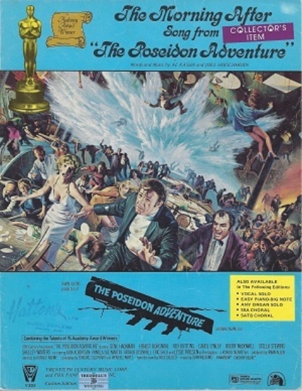 Picture of The Morning After, theme from "The Poseidon Adventure", Al Kasha & Joel Hirschhorn, sung by Maureen McGovern