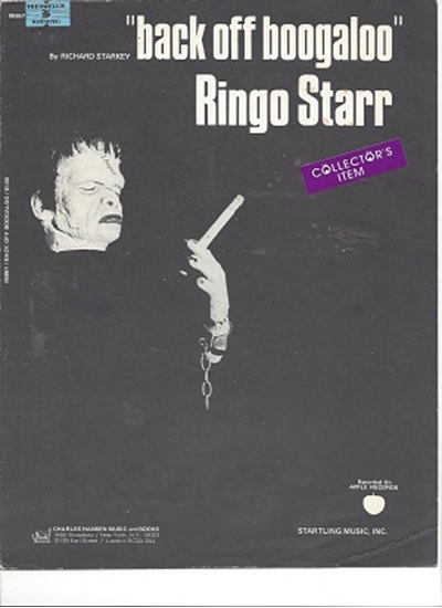 Picture of Back Off Boogaloo, Ringo Starr (Richard Starkey)