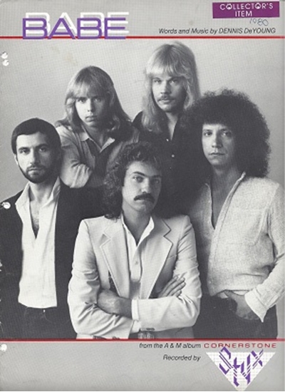 Picture of Babe, Dennis DeYoung, recorded by Styx