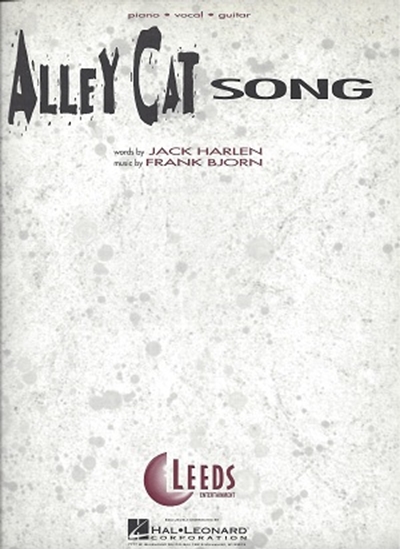Picture of Alley Cat Song by Jack Harlen, Frank Bjorn, sheet music