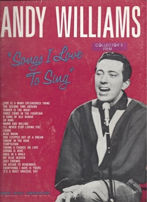 Picture of Andy Williams, Songs I Love to Sing