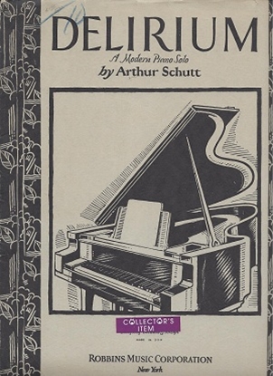 Picture of Delirium, by Arthur Schutt, piano solo