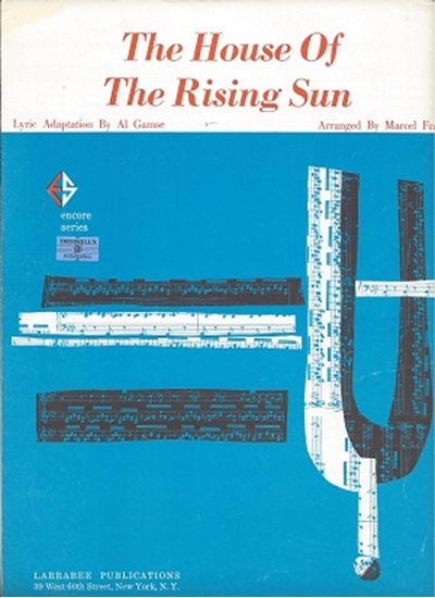 Picture of The House of The Rising Sun, arr. Al Gamse & Marcel Frank