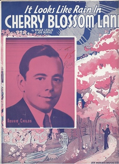 Picture of It Looks Like Rain In Cherry Blossom Lane, Edgar Leslie & Joe Burke