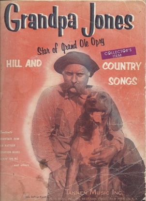 Picture of Grandpa Jones, Hill and Country Songs