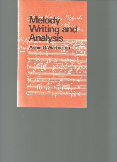 Picture of Melody Writing and Analysis, Annie O. Warburton