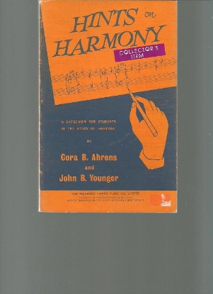 Picture of Hints on Harmony, Cora B. Ahrens and John B. Younger