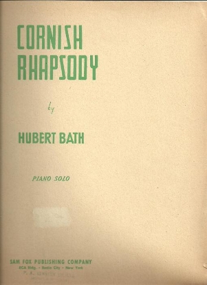 Picture of Cornish Rhapsody Complete, from British film "Love Story", Hubert Bath