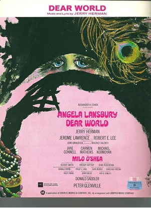 Picture of Dear World, title song from musical comedy, Jerry Herman