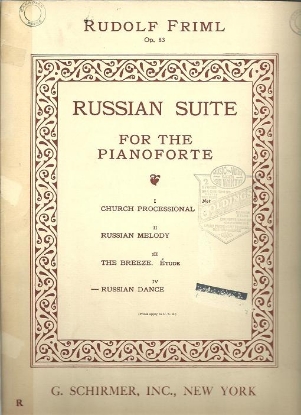 Picture of Russian Dance, Rudolf Friml Op. 83 No. 4