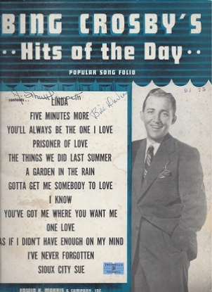 Picture of Bing Crosby's Hits of the Day