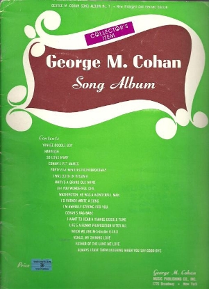 Picture of George M. Cohan Song Album