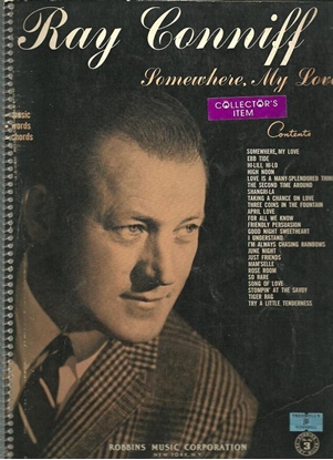 Picture of Ray Conniff, Somewhere My Love, songbook
