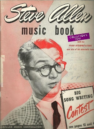 Picture of Steve Allen Music Book, Piano Solo Interpretations