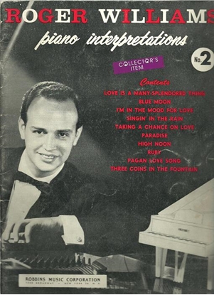 Picture of Roger Williams Piano Interpretations No. 2, piano solo songbook