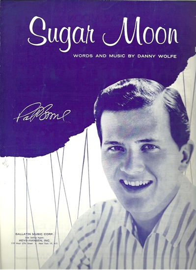 Picture of Sugar Moon, Danny Wolfe, sung by Pat Boone