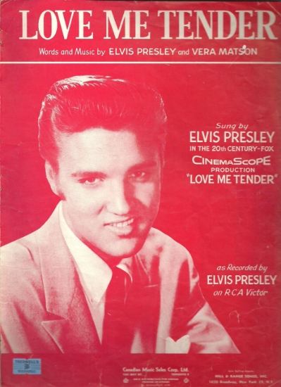 Picture of Love Me Tender (The Ash Grove), Elvis Presley, new lyrics by Presley & Matson