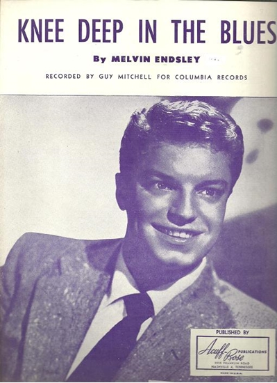 Picture of Knee Deep in the Blues, Melvin Endsley, recorded by Guy Mitchell