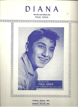 Picture of Diana, Paul Anka