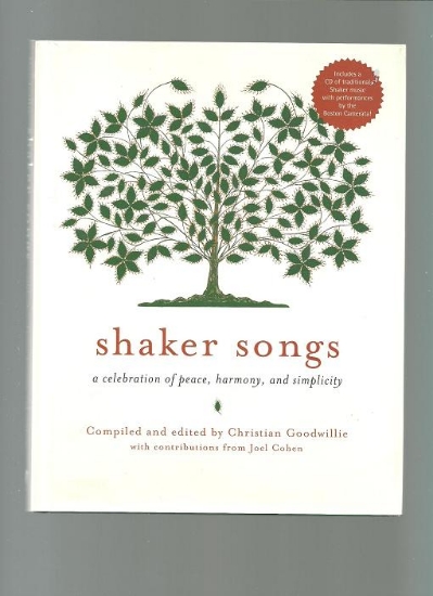 Picture of Shaker Songs, compiled by Christian Goodwillie