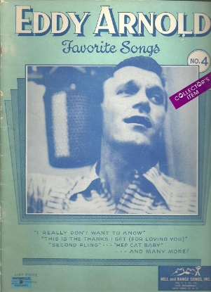 Picture of Eddy Arnold's Favorite Songs Number 4