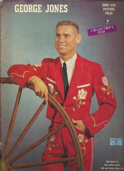 Picture of George Jones, Song & Picture Folio
