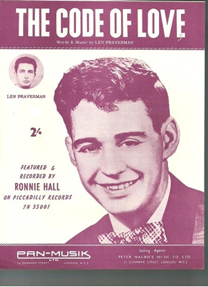 Picture of The Code Of Love, Len Praverman, recorded by Ronnie Hall