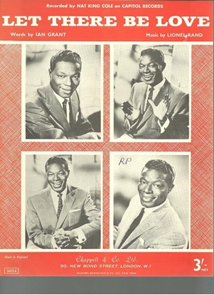 Picture of Let There Be Love, Ian Grant, Lionel Rand, Nat King Cole, sheet music