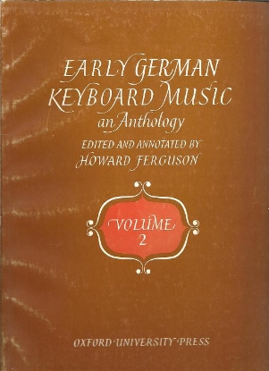 Picture of Early German Keyboard Music Vol. 2, ed. Howard Ferguson