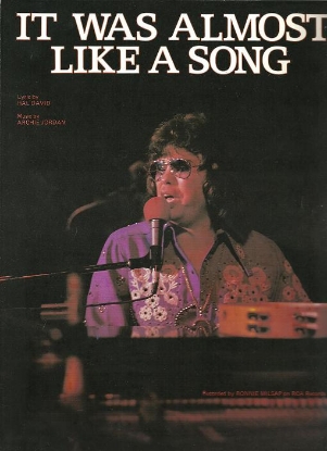 Picture of It Was Almost Like a Song, Hal David & Archie Jordan, recorded by Ronnie Milsap