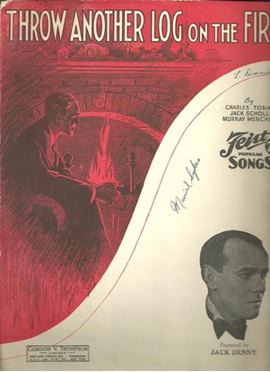Picture of Throw Another Log on the Fire, Charles Tobias/ Jack Scholl/ Murray Mencher