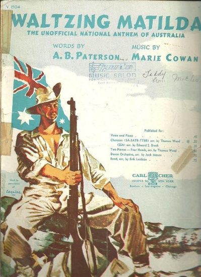 Picture of Waltzing Matilda, A. B. Paterson & M. Cowan
