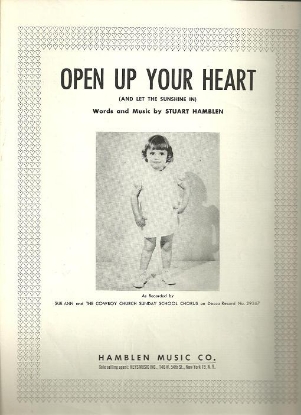 Picture of Open Up Your Heart (And Let the Sunshine In), Stuart Hamblen