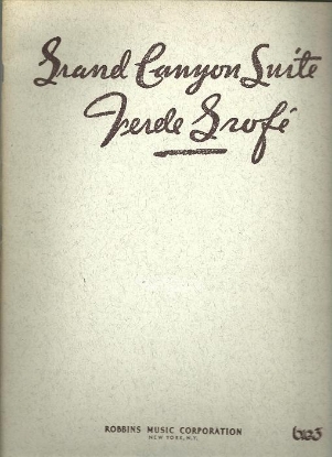 Picture of Grand Canyon Suite, Ferde Grofe, transcr. by Domenico Savino, piano solo