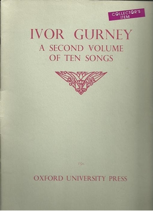 Picture of Ivor Gurney, A Second Volume of Ten Songs