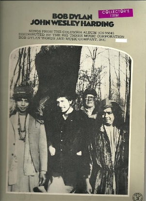 Picture of Bob Dylan, John Wesley Harding, American edition