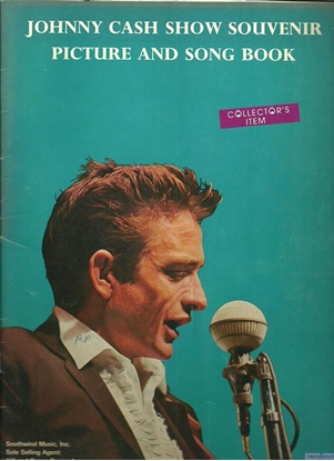 Picture of Johnny Cash Show, Souvenir Picture and Song Book