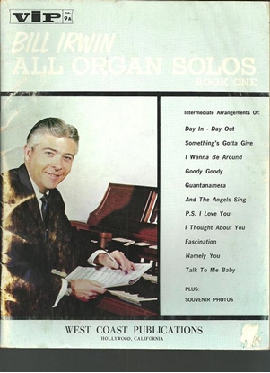 Picture of Bill Irwin, All Organ Solos Book One