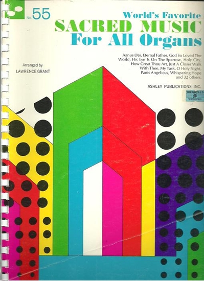 Picture of World's Favorite Series No. 55, Sacred Music for All Organs, WFS55, arr. Lawrence Grant