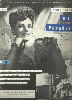 Picture of Ethel Smith, Hit Paraders No. 1, Hammond Organ 