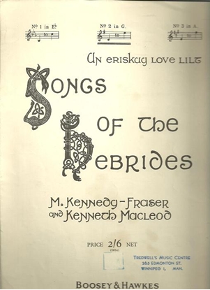 Picture of An Eriskay Love Lilt, from "Songs of the Hebrides", M. Kennedy-Fraser, medium vocal solo