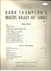 Picture of Hank Thompson's Brazos Valley Hit Songs No. 1