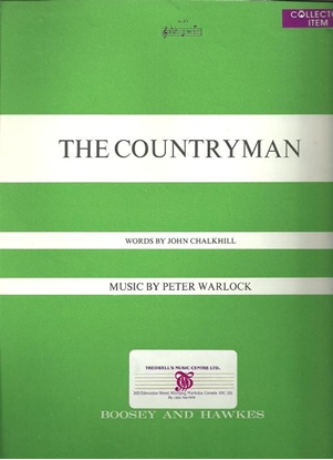 Picture of The Countryman, Peter Warlock, high voice solo