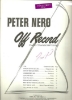 Picture of Peter Nero Off Record Piano Transcriptions