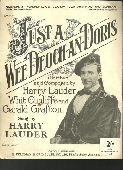 Picture of Just a Wee Deoch-an-Doris, Harry Lauder, Whit Cunliffe & Gerald Grafton