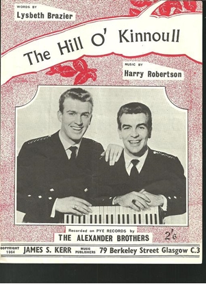 Picture of The Hill O' Kinnoull, L. Brazier & H. Robertson, recorded by The Alexander Brothers