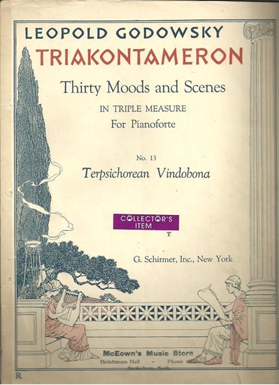 Picture of Terpsichorean Vindobona, #13 from Triakontameron, Leopold Godowsky