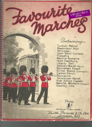 Picture of Favourite Marches, arr. Ernest Haywood, piano solo 