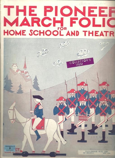 Picture of Pioneer March Folio for Home School and Theatre